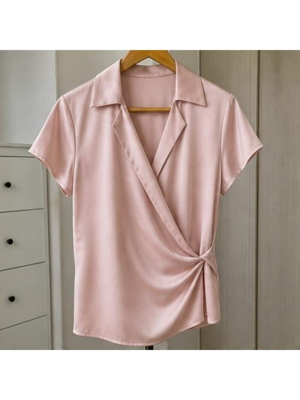 Blush Ruffle Blouse